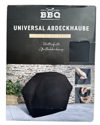 BBQ Universal Abdeckhaube für Grill, Wetterfest, 103x50x91 cm, neu&ovp
