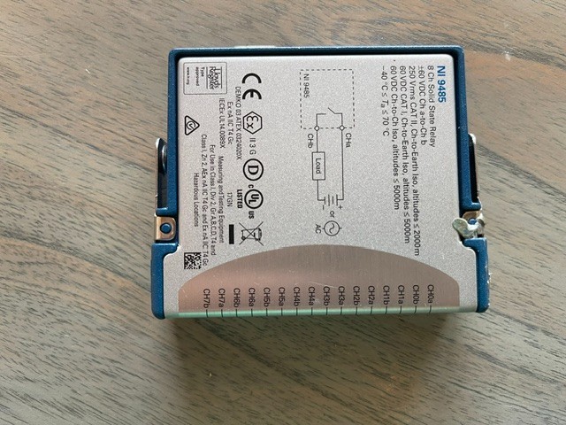 National Instruments NI 9485 8-Channel C Series Relay Output Module 779600-01