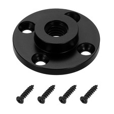3/8" Thread Tripod Adapter Holder with Screws for Magic Arm DSLR Black