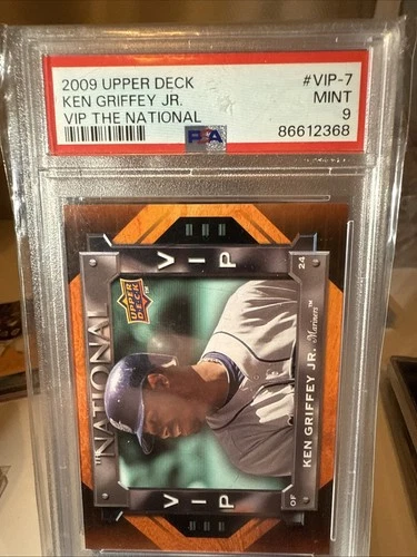 2009 Upper Deck Ken Griffey jr. VIP THE NATIONAL PSA 9