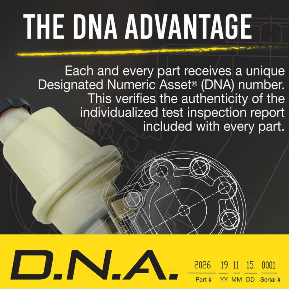 NEW Power Steering Pump with Reservoir Edelmann for Chevrolet GMC 97280MN - Image 4 of 4