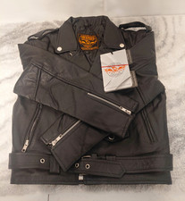 kids black leather motorcycle jacket