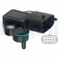 Delphi Sensor, Saugrohrdruck U.A. FüR Hyundai, Hyundai, Kia, KIA