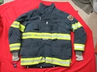 BLACK  FIRE DEX DRD EQUIPPED 46 x 32  X 35 Firefighter Turnout Bunker  TOW GEAR