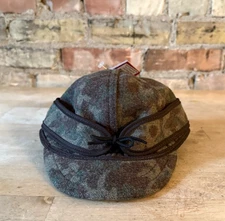 NWT Stormy Kromer Lil Kromer Ottowa Camouflage Wool Trapper Hat - Child's XL