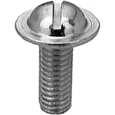  AVC.AP14473 AUVECO PAK LIC.PLATE SCREW,M6-1.10 X16MM,SLOTTED RD. HD,ZINC
