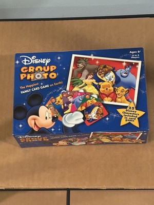 Disney Group Photo Matching Game By Friendly Games-  Rare-￼-2004- Complete 100%