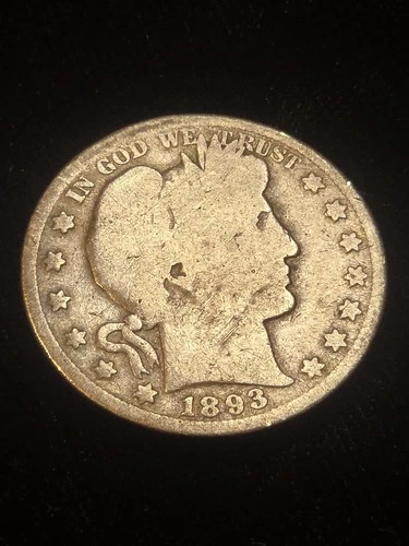 1893 BARBER HALF DOLLAR