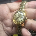 Working Vintage Timex Manual Wind Women's Watch Gold Tone 28mm Fit 6.5in