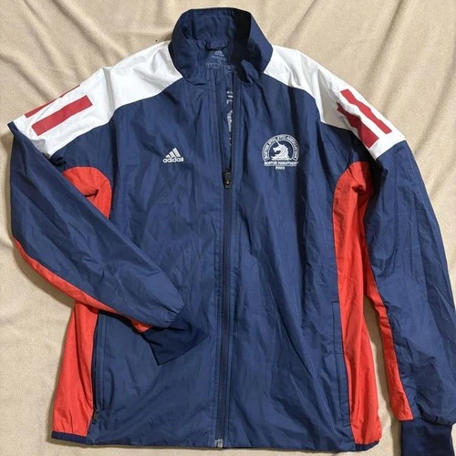Adidas Primeblue 2020 Boston Marathon Official Jacket Size S BAA AEROREADY Rare image 2