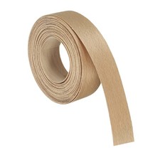 1" x 13ft Wood Veneer Edge Banding, Iron on Beech Wood Edging Strips