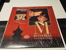 M Butterfly Laserdisc, 1994 Widescreen JEREMY IRONS DAVID CRONENBERG