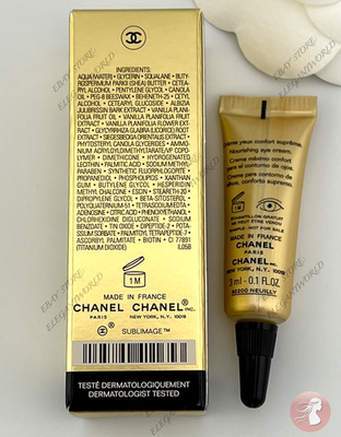 Chanel Sublimage La Creme Yeux Ultimate Generation EYE CREAM 3ml