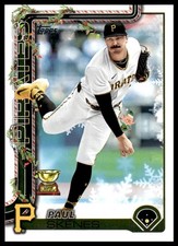 2025 Topps Holiday Paul Skenes #HE-12 Pittsburgh Pirates Hidden Elf