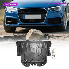 Engine Splash Shield For Audi A3 2017-2020 Heavy Skid Plate W/Service Hole