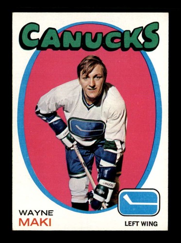 Wayne Maki #58 1971 Topps card