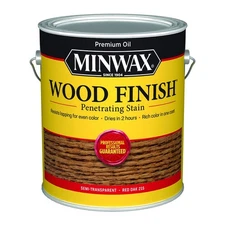 Minwax Red Oak Wood Stain Gallon Quick Drying Oil Based Interior Finish