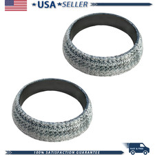 2 Pcs 45mm Exhaust Gasket Premium Graphite Manifold Flange Seal Muffcolor 45mm 2 Pcs 45mm Exhaust Gasket Premium Graphite Manifold Flange Seal Muffcolor 45mm