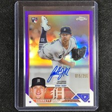 2023 Chrome Update Garrett Hill Rookie Auto Purple 15/250