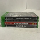 Xbox One Game Lot Gears Of War 4, Battlefield, Call Of Duty, Red Dead
