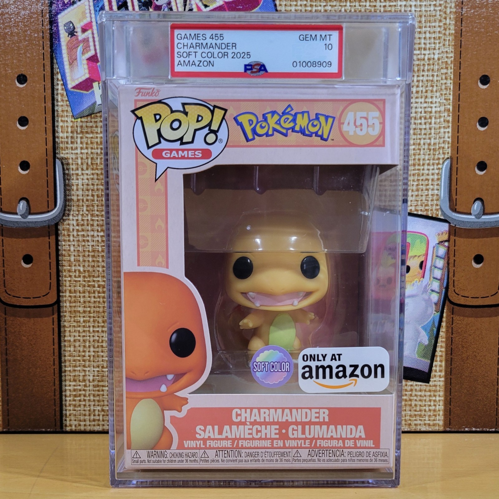 Funko Pop Charmander 455 color suave exclusivo de Amazon Pokémon como nuevo 10