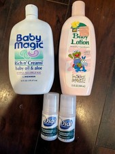 VTG Baby Magic Oil Aloe, Dial  Muffet Movie Prop