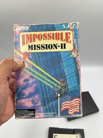 Impossible Mission II SEI Variante Rara Nintendo Nes Con Caja y Probado Aut&eacute;ntico
