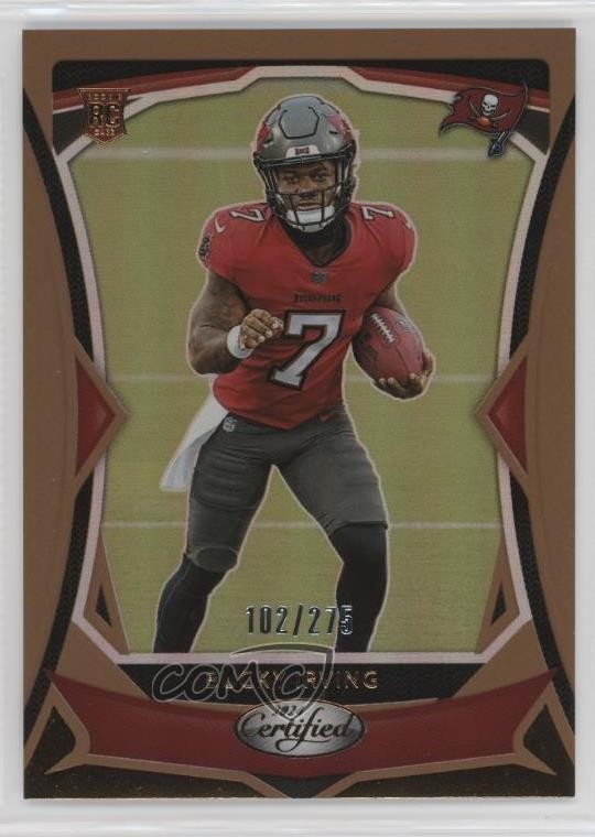 2024 Certified Rookies Bronze Mirror 102/275 Bucky Irving #194 Rookie RC 1bk5