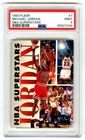 MICHAEL JORDAN~1993 FLEER NBA SUPERSTARS PSA-9 MINT HOT INSERT CARD#7 (NEW CASE)