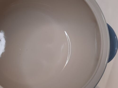 WINFIELD CHINA BLUE PACIFIC ROUND COVERED CASSEROLE *R2SI#3* Made in USA MCM - Picture 4 of 9