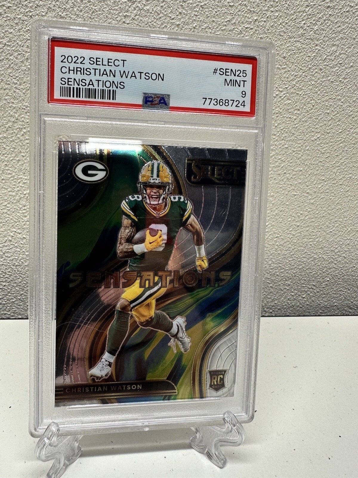 Christian Watson Panini Select Sensations #SEN25 Base
