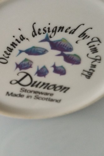 DUNOON STONEWARE MUG "Oceana" by Tim Knepp Made In Scotland - Picture 11 of 11