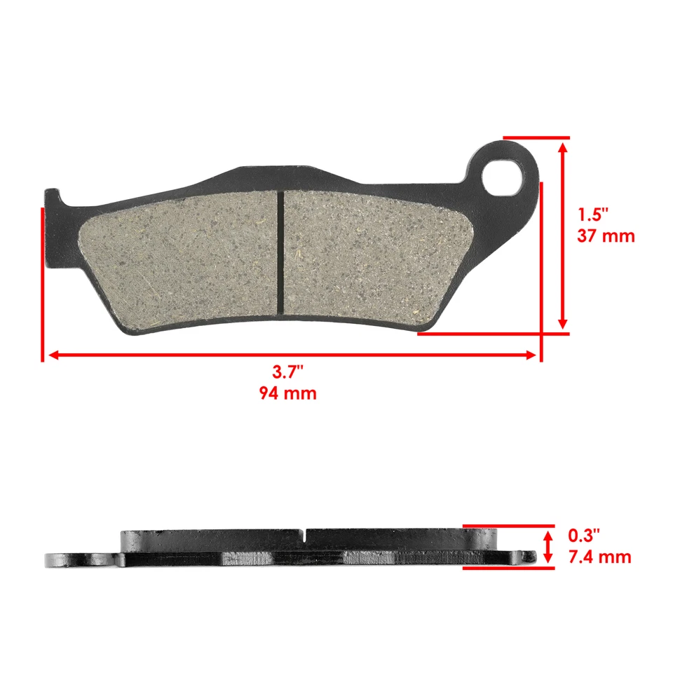 Front Brake Pads fits KTM 250 XC250 XC-F250 XCF-E250 XCF-W250 XCW250 2006-2020 - Imagem 2 de 4