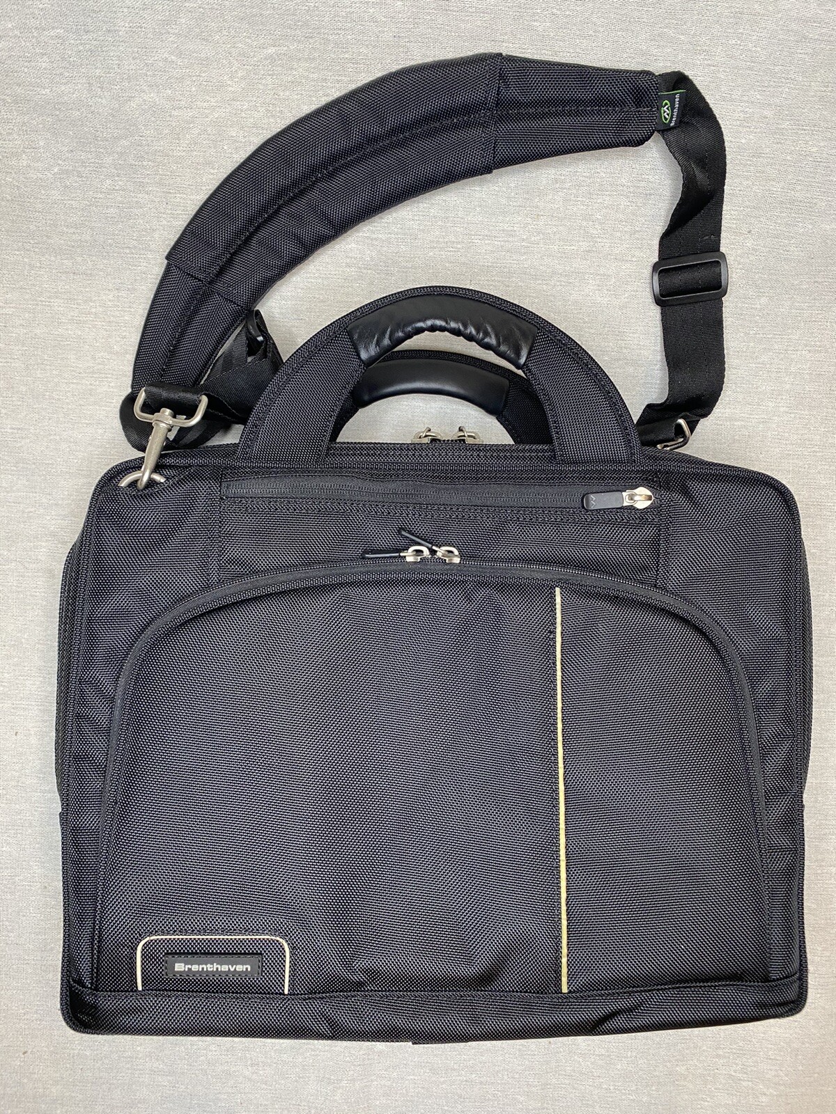 Brenthaven Notebook Laptop Bag Prostyle Black X-Ray Friendly