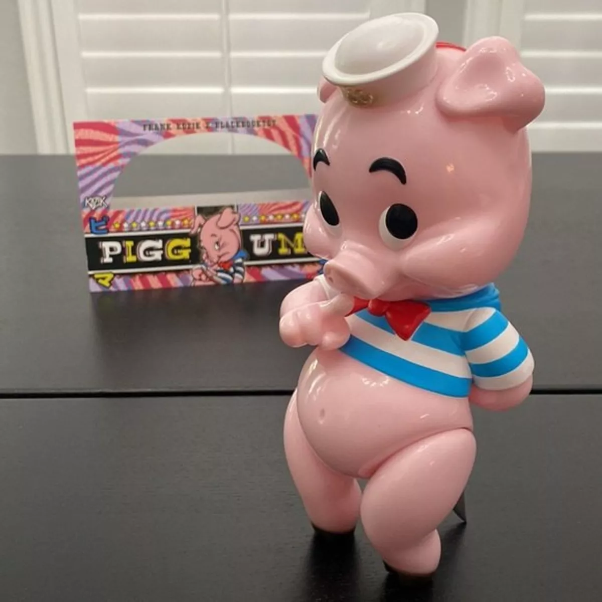 ‘OG Piggums' by Frank Kozik x Blackbook Rare Toy Figure