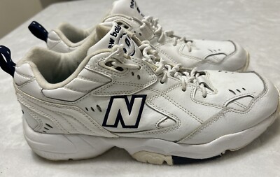 Size 9.5 - New Balance 608 White Navy W for sale online | eBay