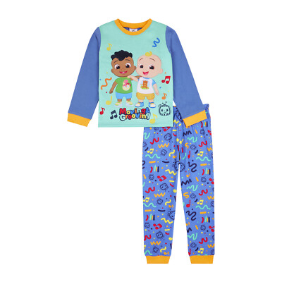 CoComelon Jungen Schlafanzug Kleinkind Baby Cocomelon Pyjama Alter 12 Monate bis 5 Jahre