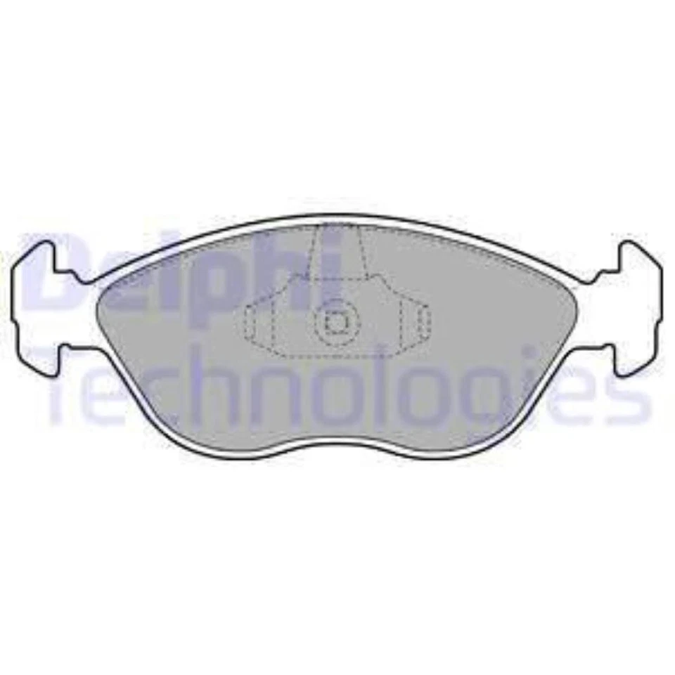 DELPHI Juego de Pastillas Freno + Discos Ventilado Delant. para Volvo V70 I S70 - Imagen 3 de 3