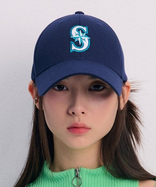 MLB Better Flex Structure Ball Cap SEA (Navy) 3ACP1201N