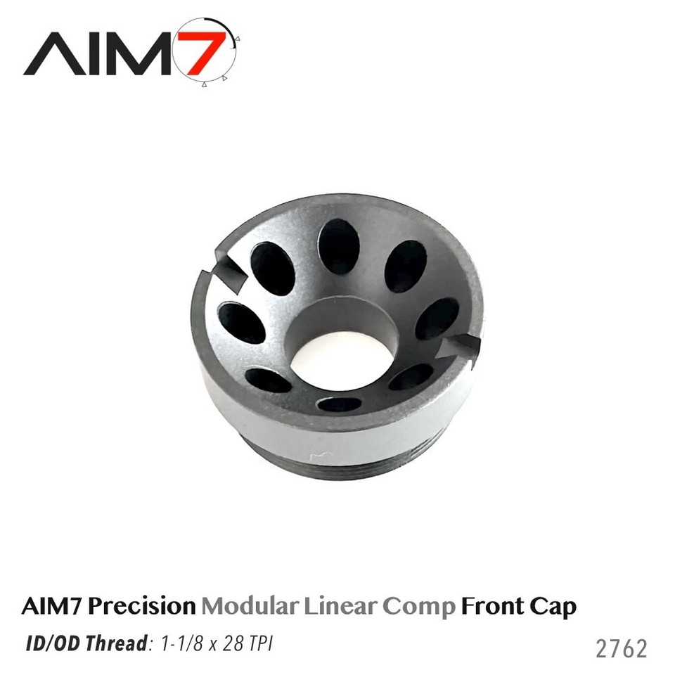 AIM7 PRECISION APEX-1228 Modular Linear Compensator For AEG GBB Aluminum Black $53.93