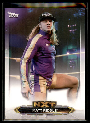 2020 Topps NXT WWE Wrestling Roster Set #NXT-32 Matt Riddle Quantity
