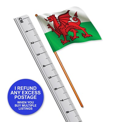 Wales / Welsh Flag (Quality Vinyl) 1:32 Scale Britains Deetail Style