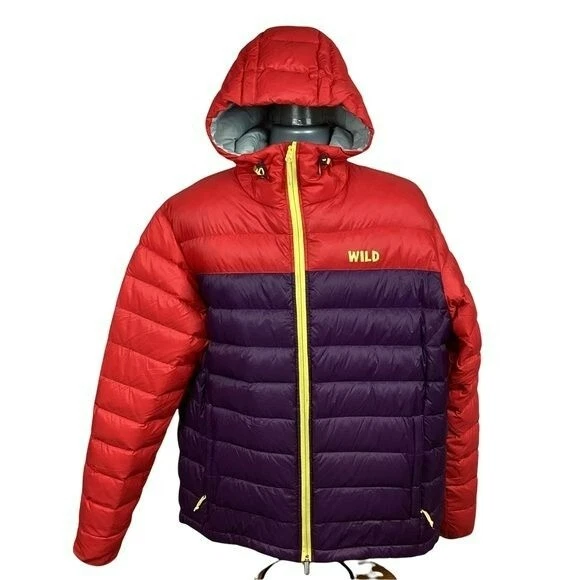 WILD OUTDOOR APPAREL Cool Ruler Down Hoodie Coat Jacket USA