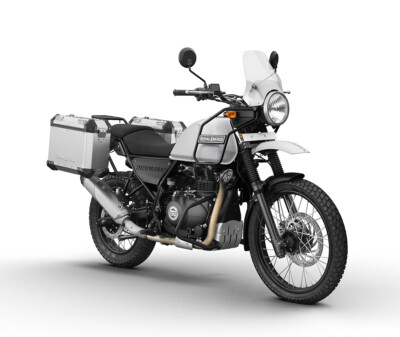 ROYAL ENFIELD Seitenkoffer Set Himalayan / Scram Silber ab Modell 2018