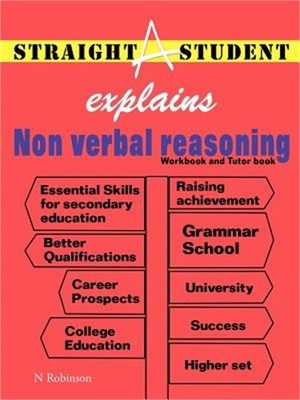 Straight a Student Explains Non Verbal Reasoning (Paperback or Softback)