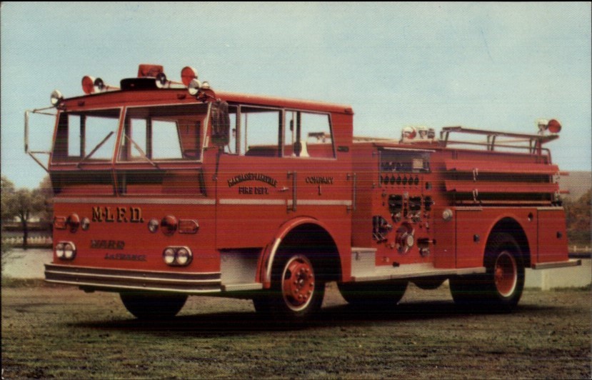 Manhasset Lakeville Long Island NY Fire Engine Ward LaFrance Adv