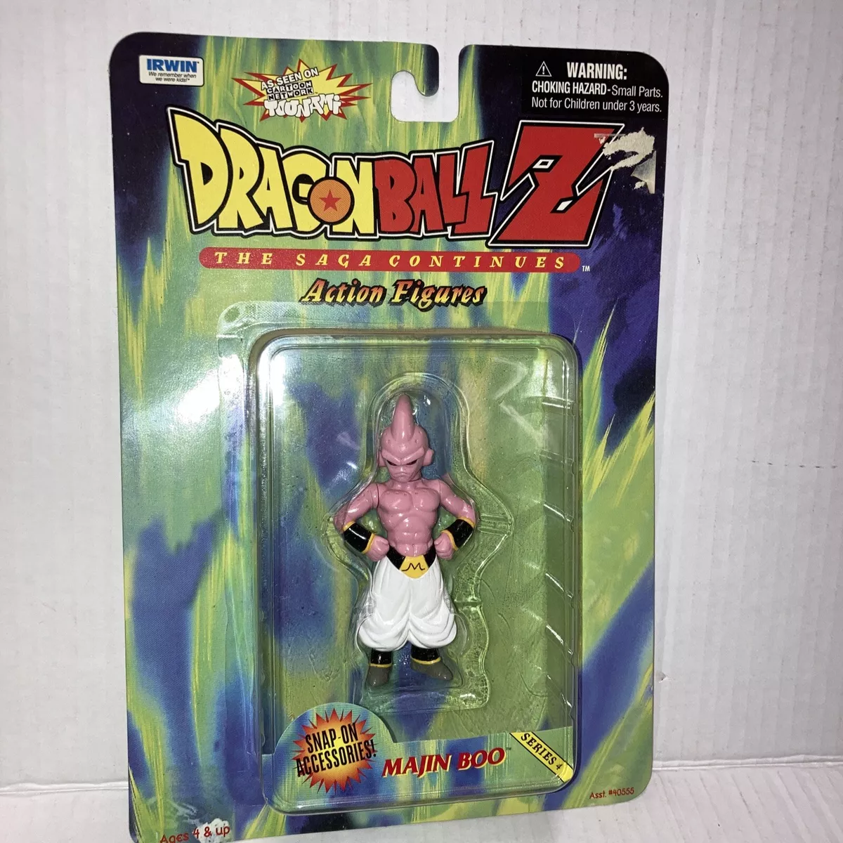 Dragon Ball Z Majin Boo Series 4 Action Figure Irwin NEW NIB DBZ Saga  Continues