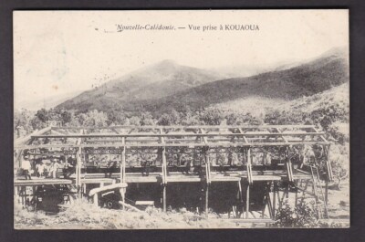 NOUVELLE-CALEDONIE Industriearbeiten in Kouaoua gebraucht 1905 PPC