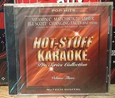 HOT STUFF KARAOKE - POP HITS VOL. 3 CD - NEW SEALED