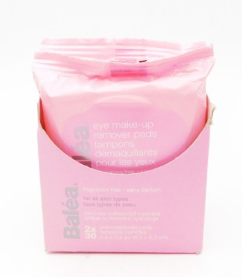 Balea Eye Make-Up Remover Pads 2x30 pre-moistened pads